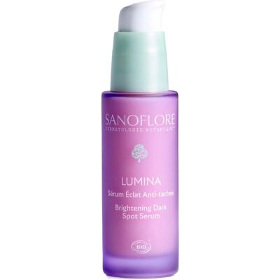 Sanoflore Lumina Serum - Anti-Taches Éclaircissant - Publicité Sanoflore Lumina Serum - Anti-Taches Éclaircissant - Publicité