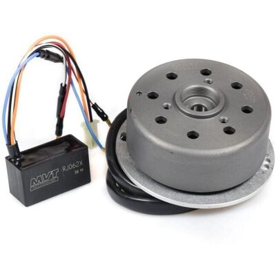 MVT Millenium Ignition System - External Rotor for MBK Booster Before 2003 MVT Millenium Ignition System - External Rotor for MBK Booster Before 2003