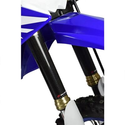 3AS Racing Protège Fourche en Carbone - 240mm, 52mm Diamètre - Publicité 3AS Racing Protège Fourche en Carbone - 240mm, 52mm Diamètre - Publicité