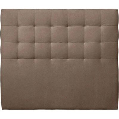 Good for Planet - Tete de lit Capitonnée Velours Taupe - Headboard - Publicité Good for Planet - Tete de lit Capitonnée Velours Taupe - Headboard - Publicité