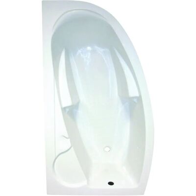 Ondee Fany Bañera Esquina - Ahorro de espacio 160x90cm - Blanco y Acrílico reforzado Ondee Fany Bañera Esquina - Ahorro de espacio 160x90cm - Blanco y Acrílico reforzado