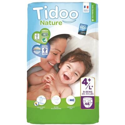 Pañales Maxi + Night & Day Tidoo - Pañal Pañales Maxi + Night & Day Tidoo - Pañal