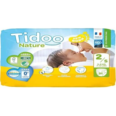 Pañales Tidoo Talla 2 Mini - Pañales Pañales Tidoo Talla 2 Mini - Pañales