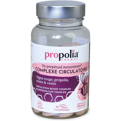 Complexe Circulatoire Propolia avec Propolis et Vigne Rouge - Complément Alimentaire - Publicité Complexe Circulatoire Propolia avec Propolis et Vigne Rouge - Complément Alimentaire - Publicité