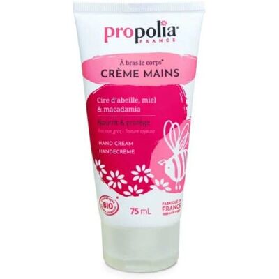 Propolia Bio Handcrème - Voedend, Organisch, 75ml Propolia Bio Handcrème - Voedend, Organisch, 75ml