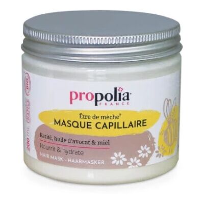 Maschera per capelli biologica Propolia - Nutriente, Tutti i tipi di capelli, 250ml Maschera per capelli biologica Propolia - Nutriente, Tutti i tipi di capelli, 250ml