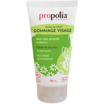 Exfoliante facial y corporal orgánico Propolia - Natural y suave - 50ml Exfoliante facial y corporal orgánico Propolia - Natural y suave - 50ml