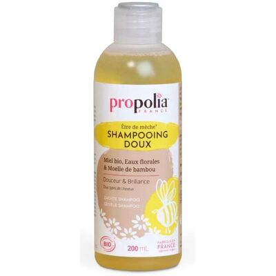 Champú Suave Orgánico Propolia - Miel y Bambú - Champú para cabello Champú Suave Orgánico Propolia - Miel y Bambú - Champú para cabello