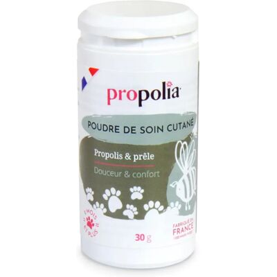 Ranskan Propolis Eläinten Ihonhoitopulveri - 30g Ranskan Propolis Eläinten Ihonhoitopulveri - 30g