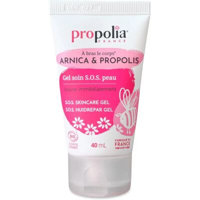 Propolia Gel pour la peau à la propolis et arnica - Gel - Publicité Propolia Gel pour la peau à la propolis et arnica - Gel - Publicité