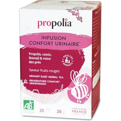 PROPOLIA - Infusion Confort Urinaire Bio - Tisane - Publicité PROPOLIA - Infusion Confort Urinaire Bio - Tisane - Publicité
