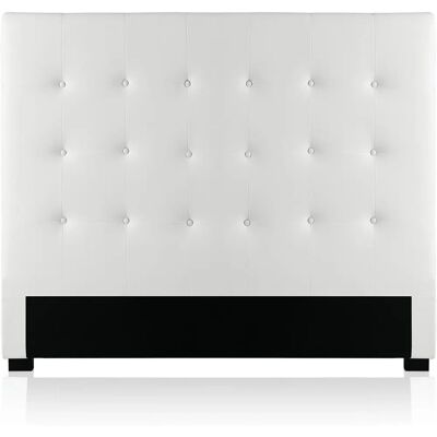 Tête de lit capitonnée Premium 140cm Blanc - Tête de lit - Publicité Tête de lit capitonnée Premium 140cm Blanc - Tête de lit - Publicité