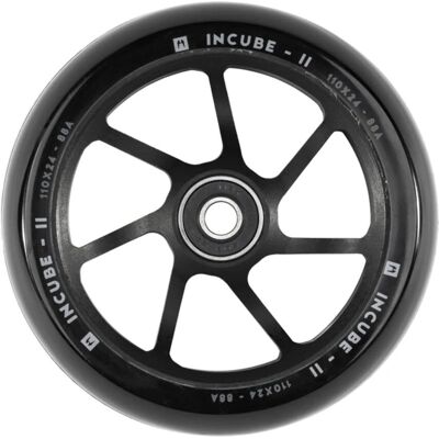 Roues Ethic Incube V2 110mm Noir - Roue - Publicité Roues Ethic Incube V2 110mm Noir - Roue - Publicité