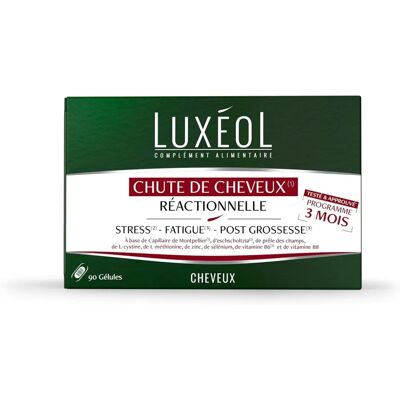 Luxéol 90 Gélules - Complément capillaire - Publicité Luxéol 90 Gélules - Complément capillaire - Publicité