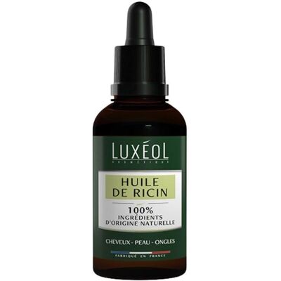 Olej rycynowy Luxeol 50ml - Olej do włosów i skóry Olej rycynowy Luxeol 50ml - Olej do włosów i skóry