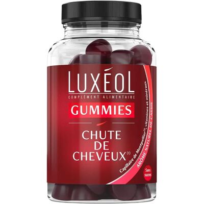Luxeol Haarausfall-Gummis - Nahrungsergänzung - Frankreich Luxeol Haarausfall-Gummis - Nahrungsergänzung - Frankreich