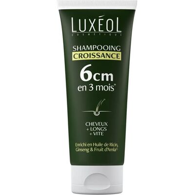 Shampoing Croissance Luxéol - 200ml Formule Naturelle Stimulante - Publicité Shampoing Croissance Luxéol - 200ml Formule Naturelle Stimulante - Publicité