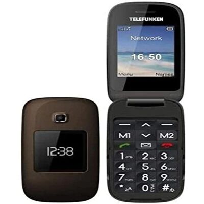 Smartphone Telefunken TM260 Cosi - 2.6 pulgadas - Cámara 2MP - Bluetooth - Dual SIM Smartphone Telefunken TM260 Cosi - 2.6 pulgadas - Cámara 2MP - Bluetooth - Dual SIM