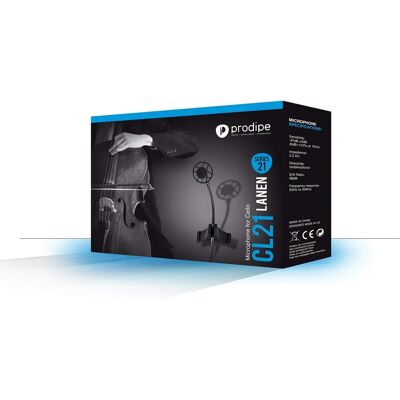Prodipe PROCL21 Micro pour Violoncelle - Microphone Instrument - Publicité Prodipe PROCL21 Micro pour Violoncelle - Microphone Instrument - Publicité