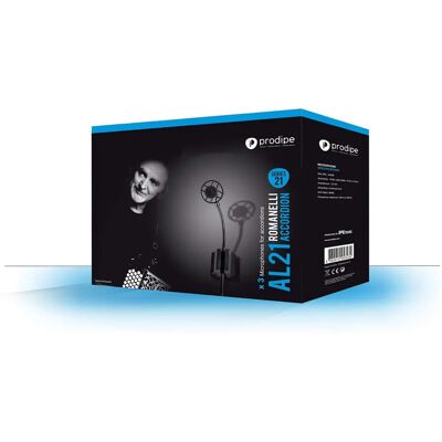 Microphones Prodipe AL21 - Microphone dynamique pour accordéon - Publicité Microphones Prodipe AL21 - Microphone dynamique pour accordéon - Publicité