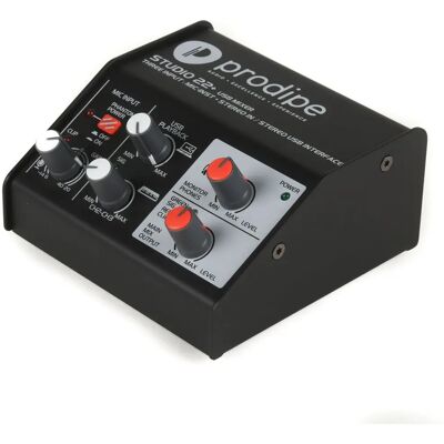 Prodipe Studio 22 Plus Audio-Interface - Professionelles Aufnahmegerät Prodipe Studio 22 Plus Audio-Interface - Professionelles Aufnahmegerät