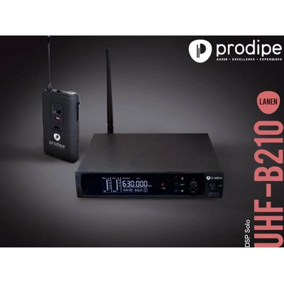 Prodipe - B210 DSP SOLO - UHF - Système micro sans fil - Publicité Prodipe - B210 DSP SOLO - UHF - Système micro sans fil - Publicité