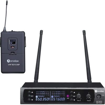 Prodipe - B210 DSP SOLO - UHF - Système micro sans fil - Publicité Prodipe - B210 DSP SOLO - UHF - Système micro sans fil - Publicité