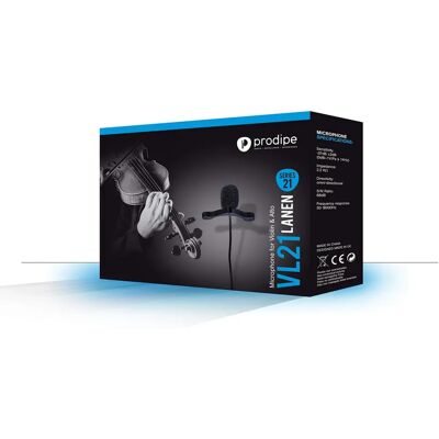 Prodipe VL21C Microphone Violon & Alto - Condensateur Cardioïde - Publicité Prodipe VL21C Microphone Violon & Alto - Condensateur Cardioïde - Publicité