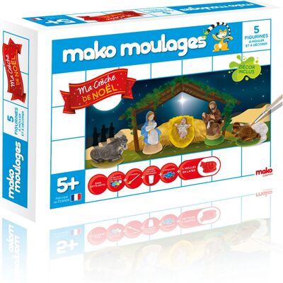 Kit de moulage de la Crèche de Noël Mako - Jouet Créatif - Publicité Kit de moulage de la Crèche de Noël Mako - Jouet Créatif - Publicité