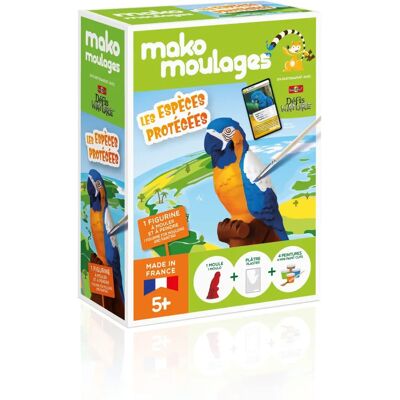Coffret Créatif Mako Ara Bleu - Éducatif, France - Publicité Coffret Créatif Mako Ara Bleu - Éducatif, France - Publicité
