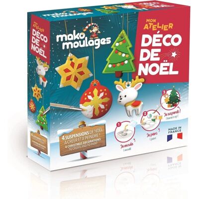 Kit de Décoration de Noël Mako - Arbre, Étoile, Boule, Renne - Créatif - Publicité Kit de Décoration de Noël Mako - Arbre, Étoile, Boule, Renne - Créatif - Publicité