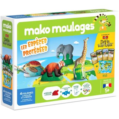 Mako Moulages - Endangered Species Set - Educational Toy Mako Moulages - Endangered Species Set - Educational Toy