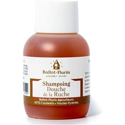Gel de douche au miel bio de Ballot-Flurin - Tout-en-un pour visage, cheveux et corps - Publicité Gel de douche au miel bio de Ballot-Flurin - Tout-en-un pour visage, cheveux et corps - Publicité