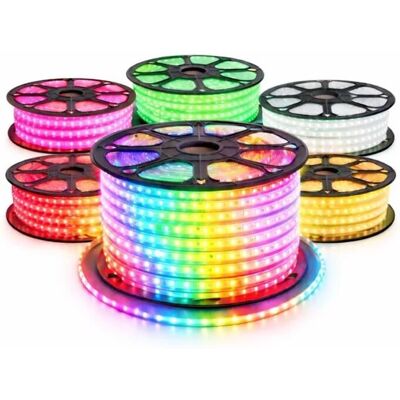 Sysled - 5050 60 LED/m - 25 m RGB IP68 220V - LED strip kit Sysled - 5050 60 LED/m - 25 m RGB IP68 220V - LED strip kit