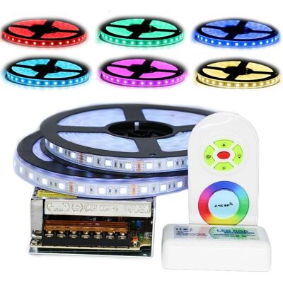 SYSLED - 5050 60LED/m - 10m - RGB IP67 - Kit cinta LED SYSLED - 5050 60LED/m - 10m - RGB IP67 - Kit cinta LED