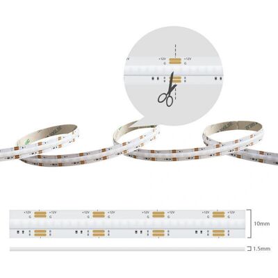 SYSLED - COB 432 LED/m - 5 m - 12 V - tira LED SYSLED - COB 432 LED/m - 5 m - 12 V - tira LED