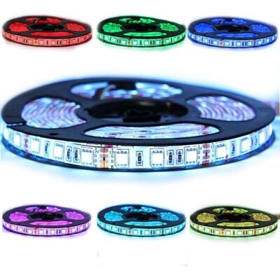 SYSLED - 5050 - RGB - IP65 - Kit de tira LED SYSLED - 5050 - RGB - IP65 - Kit de tira LED