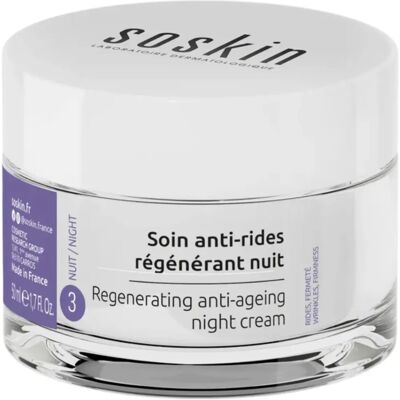 Crème de Nuit Régénérante et Anti-Âge Soskin Paris - Crème de Nuit - Publicité Crème de Nuit Régénérante et Anti-Âge Soskin Paris - Crème de Nuit - Publicité