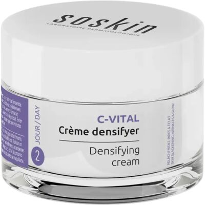 Soskin Paris Crème Densifiante - Réduit Rides, Vit C & Rétinol - Publicité Soskin Paris Crème Densifiante - Réduit Rides, Vit C & Rétinol - Publicité