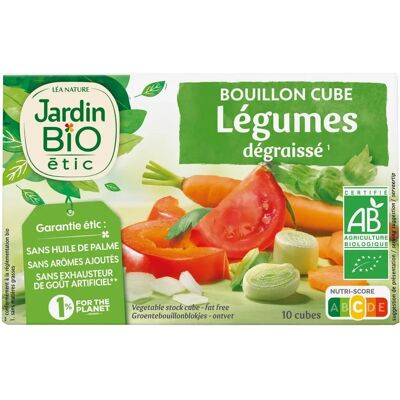 Jardin Bio Vegetable Cubes 10 pcs Veggie Broth Vegan Low Fat Jardin Bio Vegetable Cubes 10 pcs Veggie Broth Vegan Low Fat