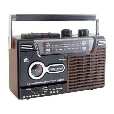 Inovalley RK10N Tragbares Radio mit USB & Kassetten - Radio Inovalley RK10N Tragbares Radio mit USB & Kassetten - Radio
