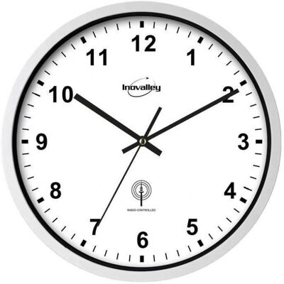 Montre Radio-Inovalley - Diamètre 30cm - Publicité Montre Radio-Inovalley - Diamètre 30cm - Publicité