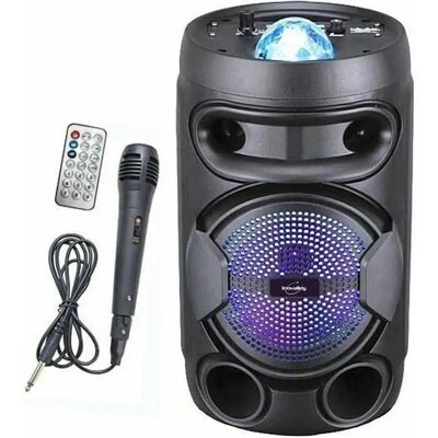 Haut-parleur Bluetooth Karaoke Inovalley KA02 BOWL 400W Portable - Publicité Haut-parleur Bluetooth Karaoke Inovalley KA02 BOWL 400W Portable - Publicité