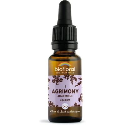 Biofloral Aigremoine Fleur de Bach - Soutien émotionnel Biofloral Aigremoine Fleur de Bach - Soutien émotionnel