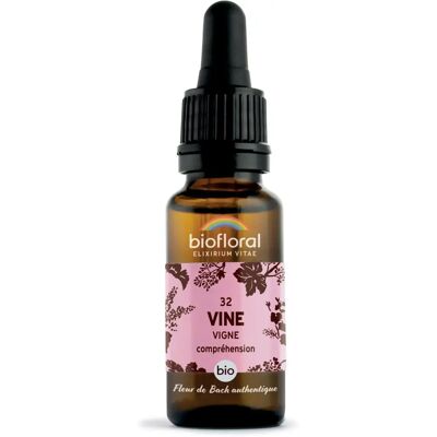 Biofloral Vigne 20ml - Remède homéopathique - Publicité Biofloral Vigne 20ml - Remède homéopathique - Publicité