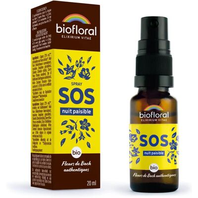 Biofloral Bach Rescue Complexe Spray Nuit - Aide Organique au Sommeil - Publicité Biofloral Bach Rescue Complexe Spray Nuit - Aide Organique au Sommeil - Publicité