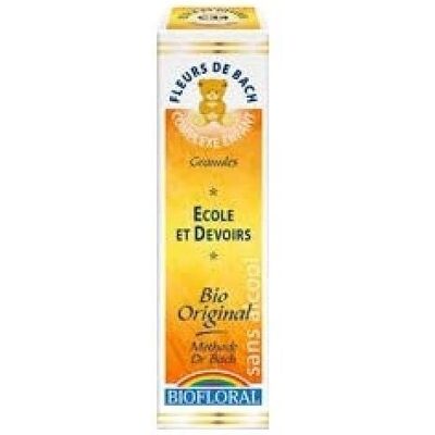 Biofloral complejo de flores de Bach 34 escuela y tareas Bio 9 g - Suplemento dietético Biofloral complejo de flores de Bach 34 escuela y tareas Bio 9 g - Suplemento dietético
