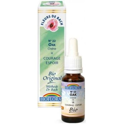 Biofloral Roble Orgánico 20 ml de Elixir Floral - Complemento Alimentar Biofloral Roble Orgánico 20 ml de Elixir Floral - Complemento Alimentar