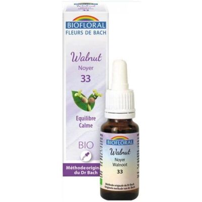 Biofloral Nuez Orgánica - Elixir Floral 20 ml Biofloral Nuez Orgánica - Elixir Floral 20 ml