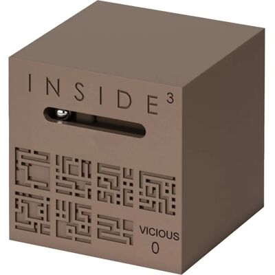 Doug Solutions Inside Ze Cube Barna - Puzzle Játék - 3D Labirintus Doug Solutions Inside Ze Cube Barna - Puzzle Játék - 3D Labirintus
